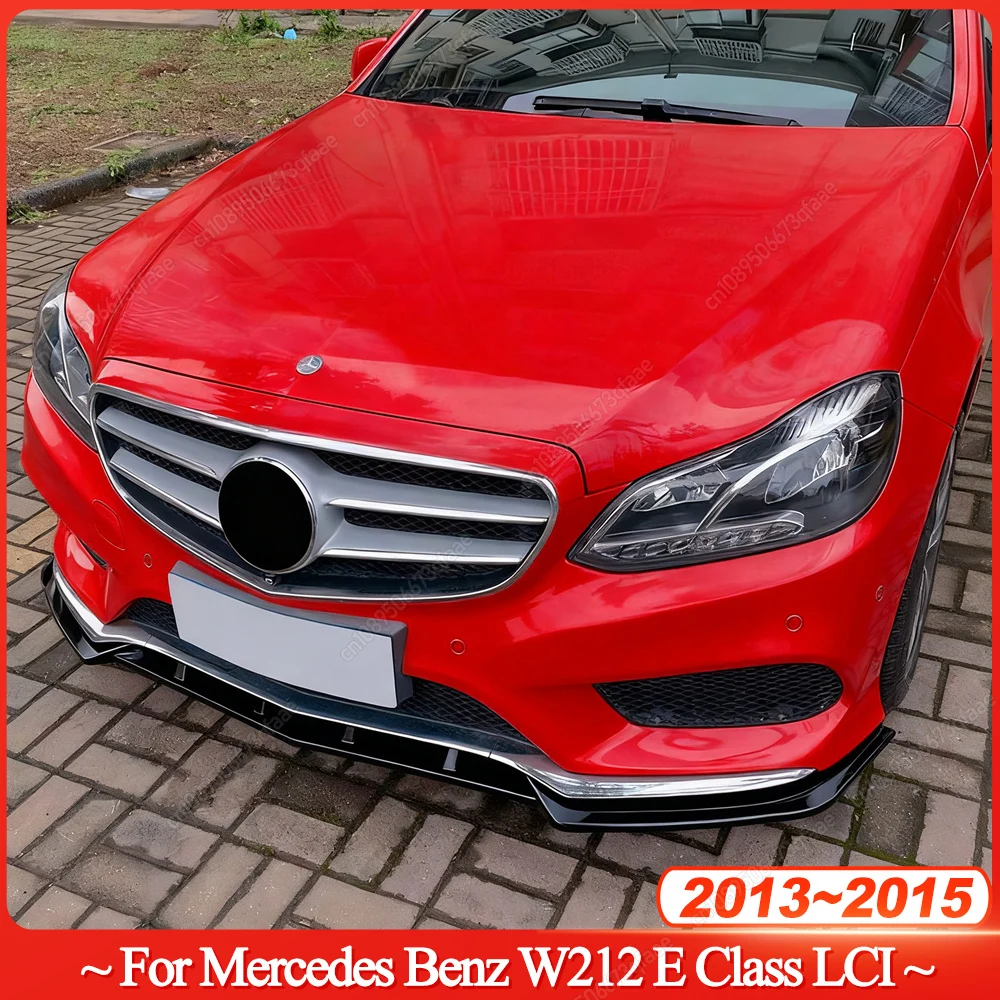 For Mercedes W212 E Class E43 C500 E400 E350 E300 AMG Line 2013-2015 LCI Car Front Bumper Lip Diffuser Spoiler Splitter Bodykits
For Mercedes W212 E Class E43 C500 E400 E350 E300 AMG Line 2013-2015 LCI Car Front Bumper Lip Diffuser Spoiler Splitter Bodykits