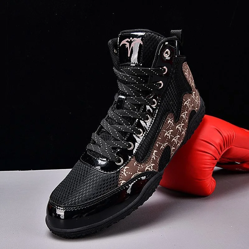 Classic Brand Boxing Shoes for Men Luxury Brand Fighting Shoes Mens Breathable Wrestling Boots Man Gym Training Shoes
Classic Brand Boxing Shoes for Men Luxury Brand Fighting Shoes Mens Breathable Wrestling Boots Man Gym Training Shoes