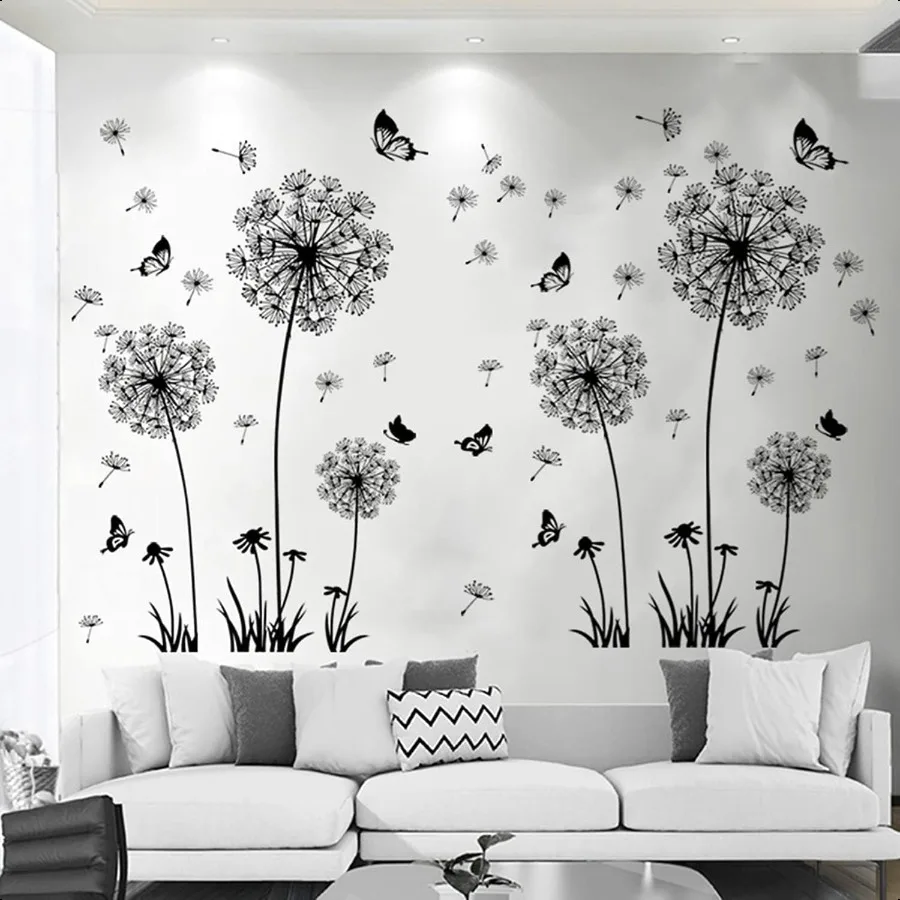Dandelion Wall Decals 2 Set Flower Stickers Murals Butterflies Peel and Stick Room Decor for Bedroom Office Bathroom Living Roo
Dandelion Wall Decals 2 Set Flower Stickers Murals Butterflies Peel and Stick Room Decor for Bedroom Office Bathroom Living Roo