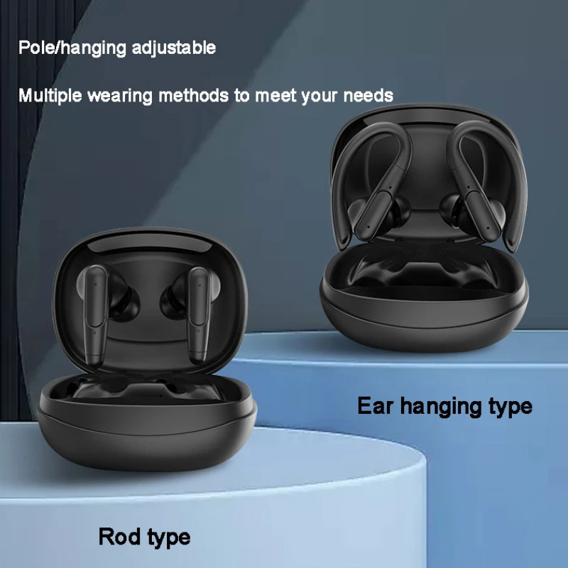 Stylish Noise-cancelling Bluetooth Headset, Wireless Bluetooth Headset, Large Battery, Long Battery Life, Outdoor Sports Headset
Stylish Noise-cancelling Bluetooth Headset, Wireless Bluetooth Headset, Large Battery, Long Battery Life, Outdoor Sports Headset