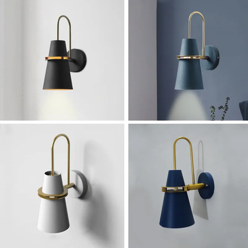 E27 Iron Art LED Indoor Wall Light Macaron Bedroom Living Room Hotel Corridor Creative Wall Lamp Bedside Light Horn Wall Lights
E27 Iron Art LED Indoor Wall Light Macaron Bedroom Living Room Hotel Corridor Creative Wall Lamp Bedside Light Horn Wall Lights