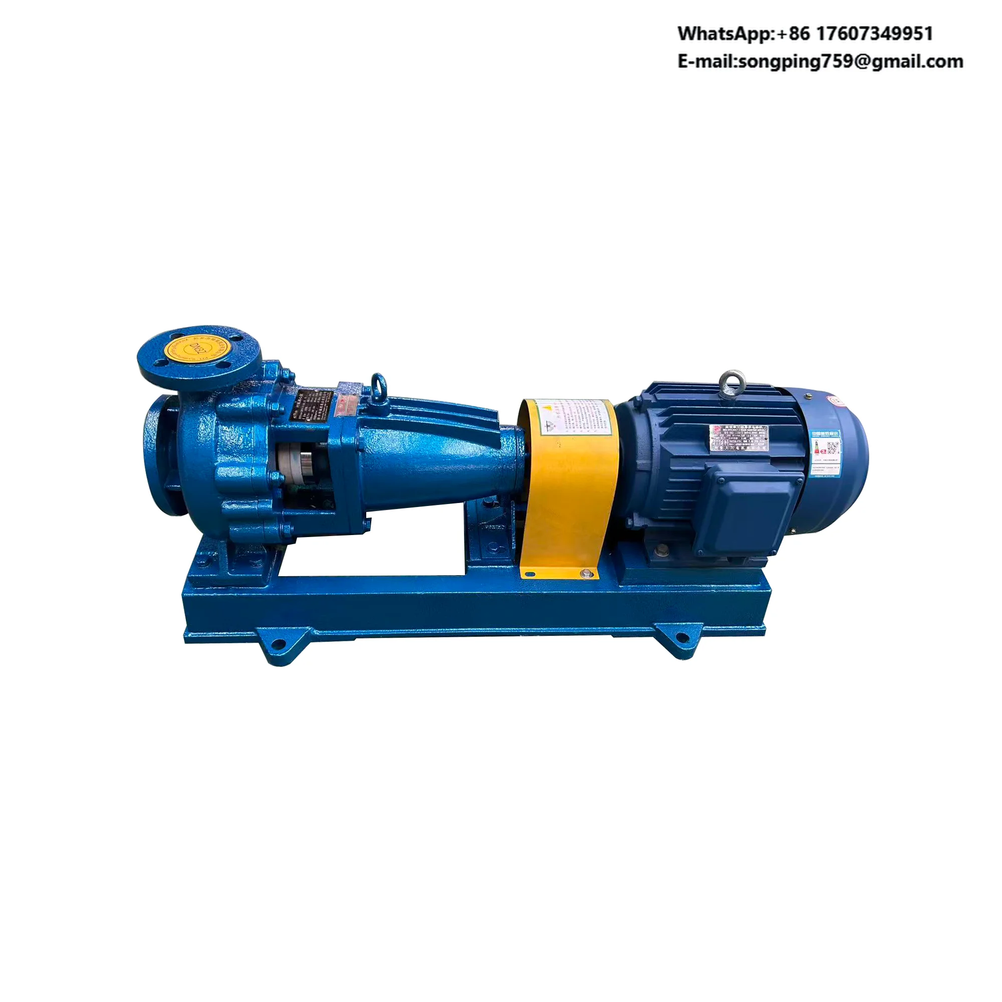 Low Shear Force Protection Stainless Steel Iron Centrifugal Pump Inverter Motor Flange Connection for Industrial Wastewater
Low Shear Force Protection Stainless Steel Iron Centrifugal Pump Inverter Motor Flange Connection for Industrial Wastewater