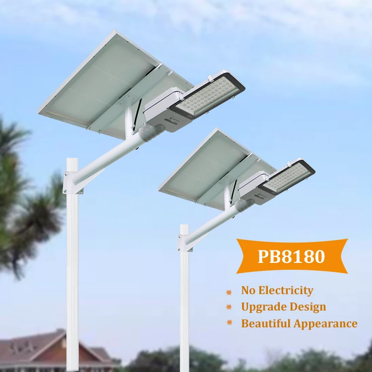 PB8180 Manufacturer Price List Outdoor Led Power Lamp Solar Street Light 80w waterproof
PB8180 Manufacturer Price List Outdoor Led Power Lamp Solar Street Light 80w waterproof
