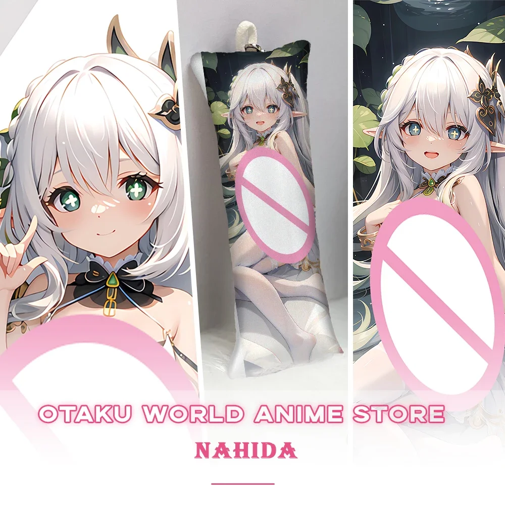 Genshin Impact Nahida Dakimakura Pillowcase Anime Otaku 2-Side Printed Decor Hugging Body Pillow Case Cute Cushion Pillow Cover
Genshin Impact Nahida Dakimakura Pillowcase Anime Otaku 2-Side Printed Decor Hugging Body Pillow Case Cute Cushion Pillow Cover