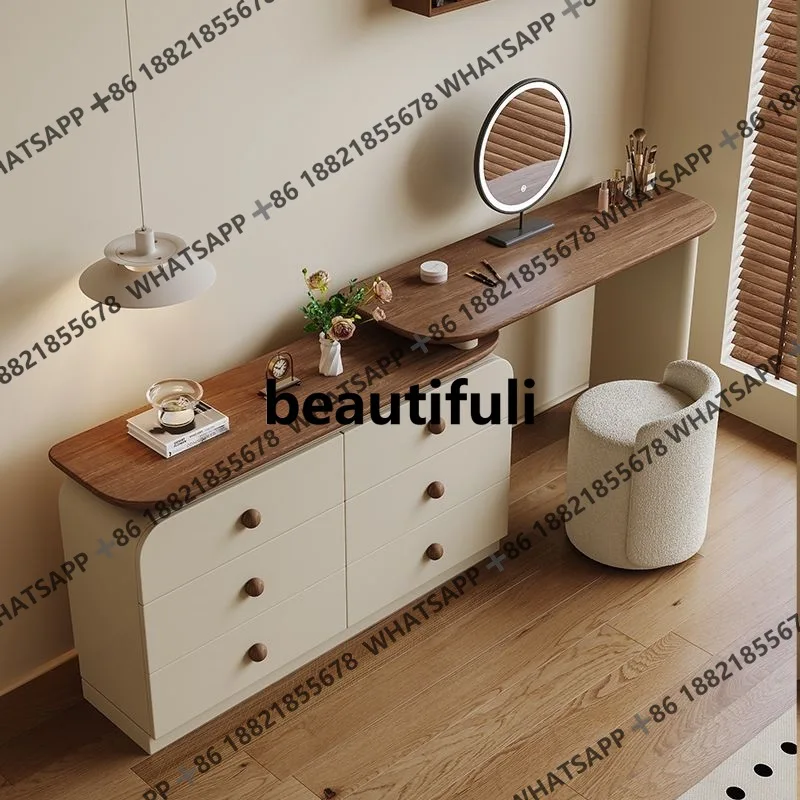 Medieval style all solid wood paint dresser makeup table chest integrated walnut
Medieval style all solid wood paint dresser makeup table chest integrated walnut