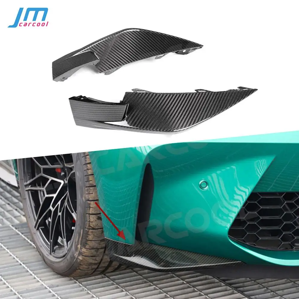 Dry Carbon Fiber Car Front Bumper Lip Splitters Canards For BMW 3 Series G80 M3 4 Series G82 G83 M4 2021 UP
Dry Carbon Fiber Car Front Bumper Lip Splitters Canards For BMW 3 Series G80 M3 4 Series G82 G83 M4 2021 UP