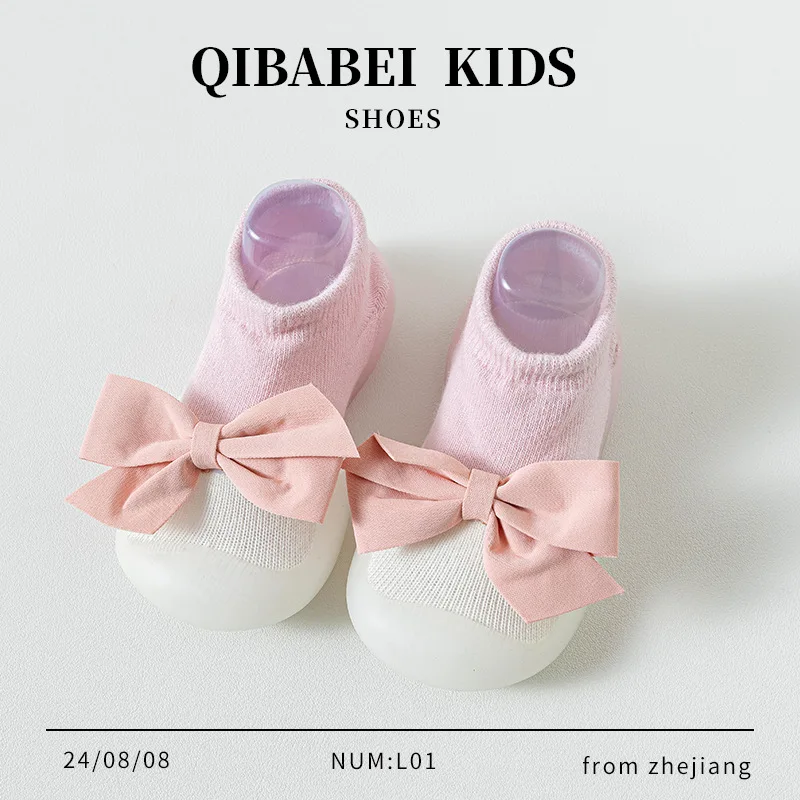 2024 New Spring/Summer Bow Cute Baby Girl Cartoon Princess Style Baby Socks Toddler Shoes Baby Anti Slip Soft Soled Sneakers
2024 New Spring/Summer Bow Cute Baby Girl Cartoon Princess Style Baby Socks Toddler Shoes Baby Anti Slip Soft Soled Sneakers