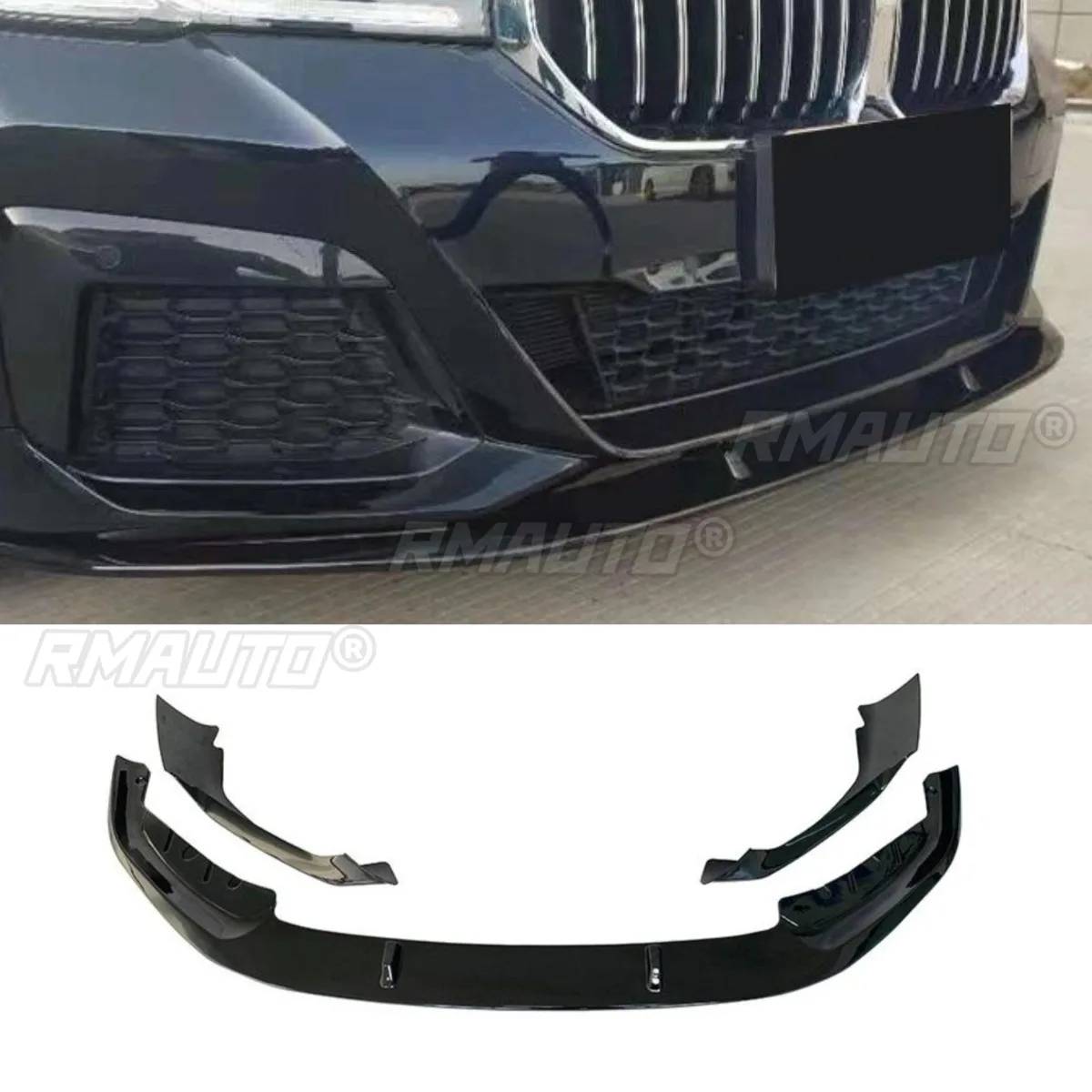Car Front Bumper Lip Diffuser Spoiler Glossy Black Modification Part For BMW 5 Series G30 G38 Late 2021+ Car Accessories
Car Front Bumper Lip Diffuser Spoiler Glossy Black Modification Part For BMW 5 Series G30 G38 Late 2021+ Car Accessories