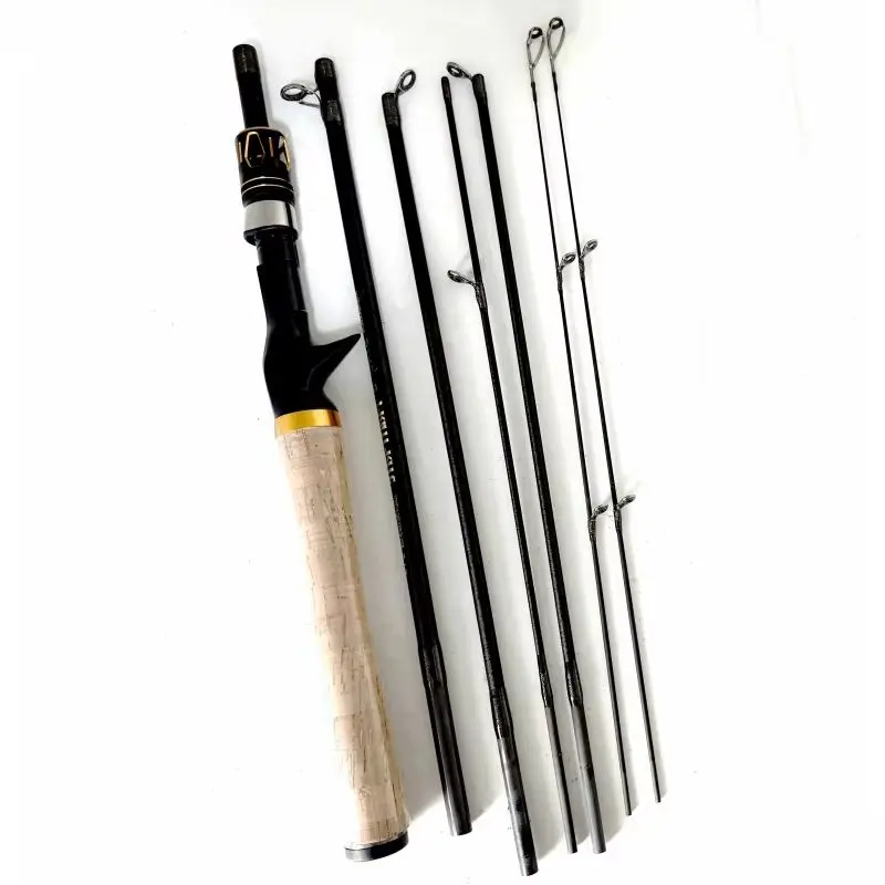 Carbon Fiber Lure Rod Ultra-short Section Spinning/casting Pole 1.8M/2.1M/2.4M/2.7M Travel Superhard Fishing Rods
Carbon Fiber Lure Rod Ultra-short Section Spinning/casting Pole 1.8M/2.1M/2.4M/2.7M Travel Superhard Fishing Rods