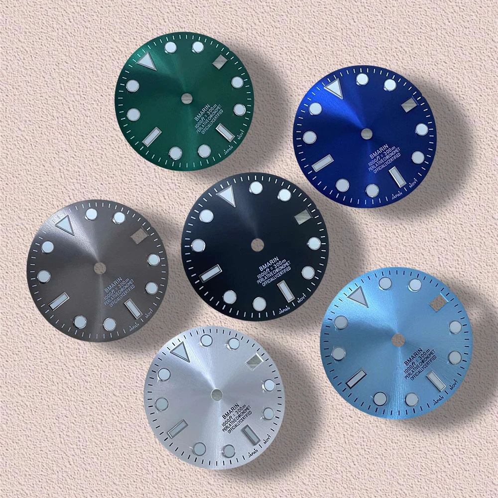 High Quality 28.5mm S Logo NH35 Dial SUB DIal Suitable For NH35/NH36 Movement Green Luminous NH35 Modification Accessories
High Quality 28.5mm S Logo NH35 Dial SUB DIal Suitable For NH35/NH36 Movement Green Luminous NH35 Modification Accessories