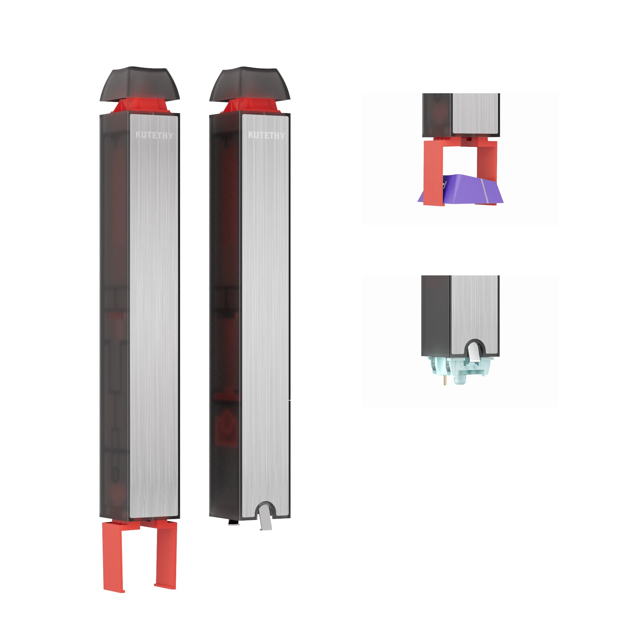 Комбинация инструментов для снятия колпачков и переключателей позволяет быстрая разборка и улучшает защиту переключателя.
Комбинация инструментов для снятия колпачков и переключателей позволяет быстрая разборка и улучшает защиту переключателя.