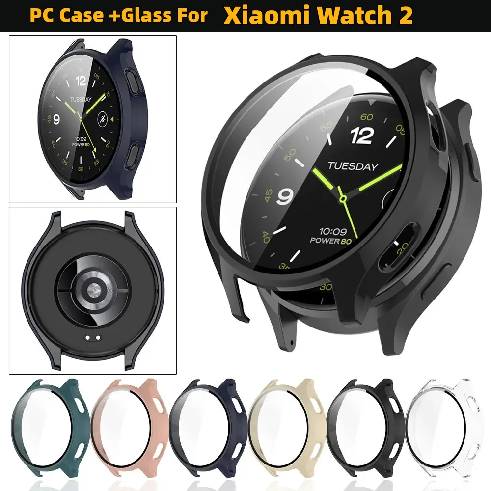 PC Watch Case + Glass Film For Xiaomi Watch 2 Screen Protector Cover With Tempered Glass Frame For Xiaomi Watch2 Cases
PC Watch Case + Glass Film For Xiaomi Watch 2 Screen Protector Cover With Tempered Glass Frame For Xiaomi Watch2 Cases