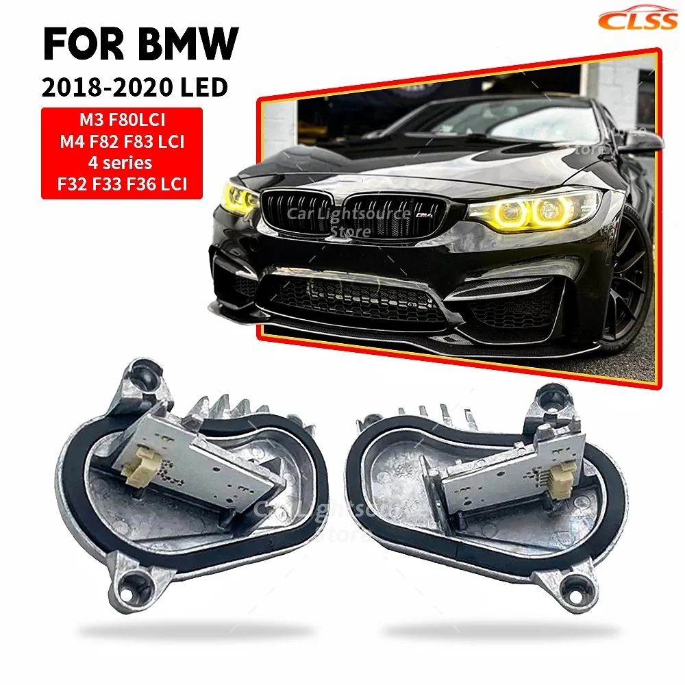 Модули CSL Yellow DRL для BMW M3 M4 F80 F82 F36 LCI 420i 430i 440i 2018-2020, светодиодные дневные ходовые огни Angel Eyes, многоцветные
Модули CSL Yellow DRL для BMW M3 M4 F80 F82 F36 LCI 420i 430i 440i 2018-2020, светодиодные дневные ходовые огни Angel Eyes, многоцветные