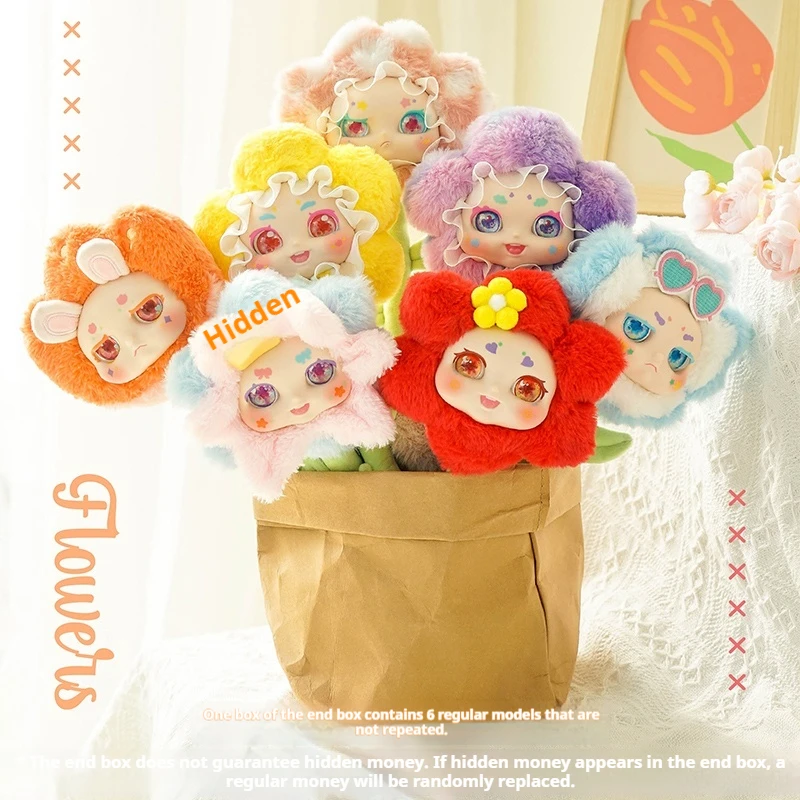 Kimmon Flowers In Bloom Plush Bouquet Blind Box Cute Floral Stuffed Animal Set Kids Toys Kawaii Desk Decor Gift For Girls
Kimmon Flowers In Bloom Plush Bouquet Blind Box Cute Floral Stuffed Animal Set Kids Toys Kawaii Desk Decor Gift For Girls