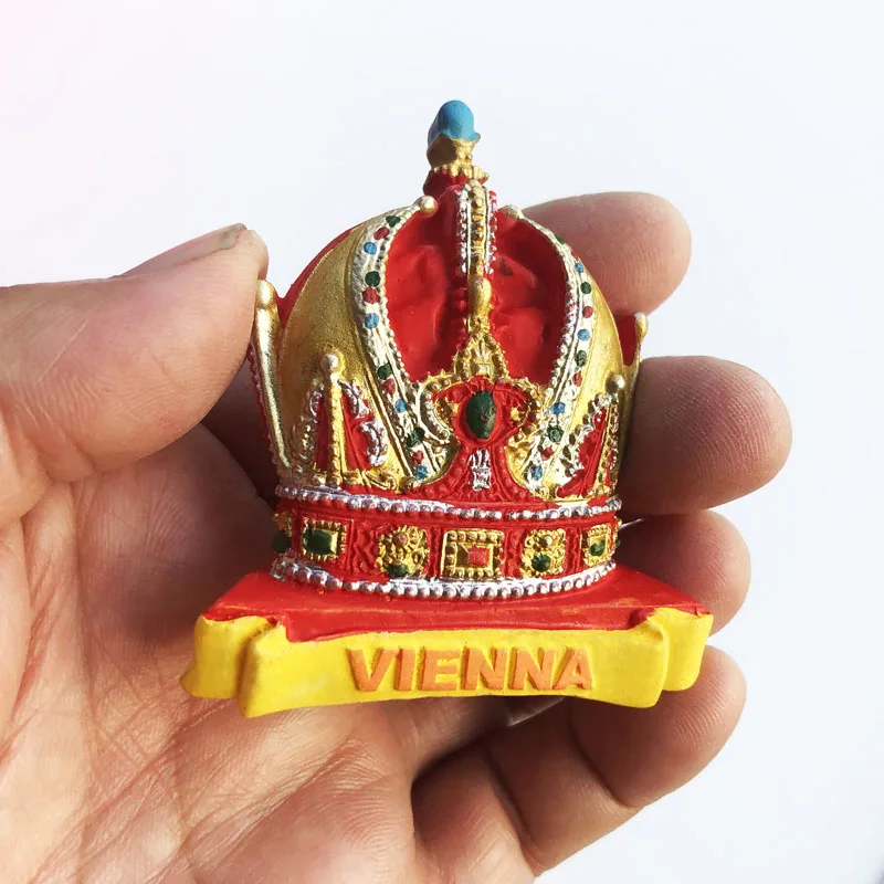 Магнит на холодильник, Венская Корона, персонализированные креативные поделки, украшение культурного ландшафта, наклейки с сообщениями, туристический сувенир
Магнит на холодильник, Венская Корона, персонализированные креативные поделки, украшение культурного ландшафта, наклейки с сообщениями, туристический сувенир