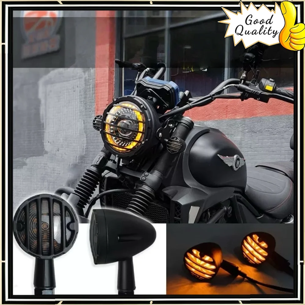 For HAOJUE TR300 motorcycle retro turn signal LED front and rear turn signal non-destructive installation for haojue 300tr300
For HAOJUE TR300 motorcycle retro turn signal LED front and rear turn signal non-destructive installation for haojue 300tr300