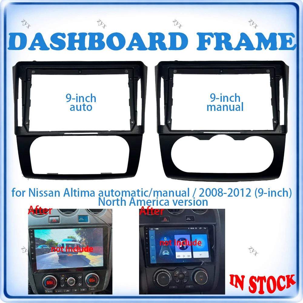 Car Radio Fascia Frame For Nissan Teana US Spec Auto/Manual 2008-2012 9 inch With Canbus Decoder & Wiring Harness CarAccessories
Car Radio Fascia Frame For Nissan Teana US Spec Auto/Manual 2008-2012 9 inch With Canbus Decoder & Wiring Harness CarAccessories