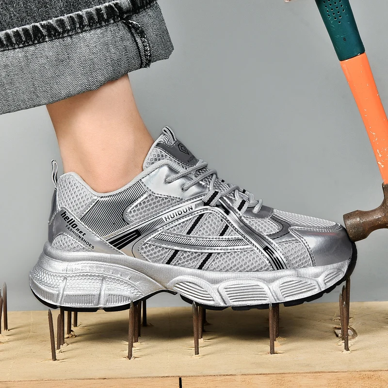 Women tennis work safety Shoes Comfor security shoes woman working Sneakers Lightweigh Breathable Non-Slip summer work boots
Women tennis work safety Shoes Comfor security shoes woman working Sneakers Lightweigh Breathable Non-Slip summer work boots
