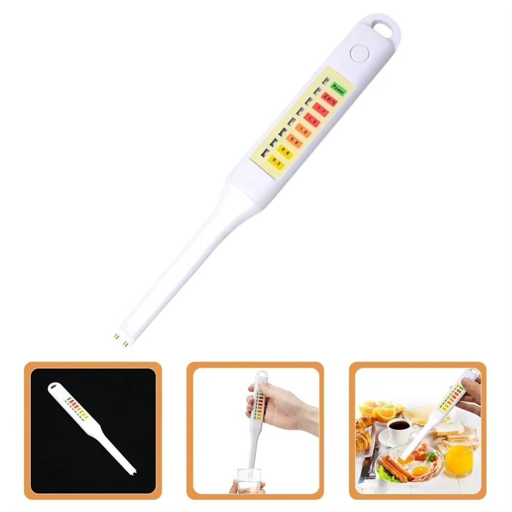 Портативный белый светодиодный измеритель солености, ручной водонепроницаемый тестер солености пищевых продуктов, ручка, электронный измеритель соли для еды, домашняя кухня
Портативный белый светодиодный измеритель солености, ручной водонепроницаемый тестер солености пищевых продуктов, ручка, электронный измеритель соли для еды, домашняя кухня