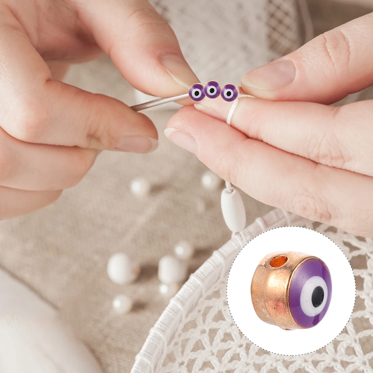 100Pcs Evil Eye Beads Halloween DIY Alloy Jewelry Making Bracelet Charms Scary Eyeball Craft Evil Eye Bead Scary Eyes Bead
100Pcs Evil Eye Beads Halloween DIY Alloy Jewelry Making Bracelet Charms Scary Eyeball Craft Evil Eye Bead Scary Eyes Bead