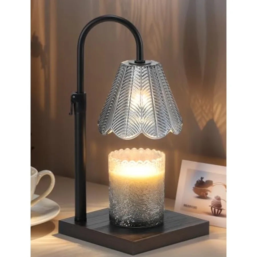Candle Warmer Lamp with Timer and Dimmer, 2 Bulbs, Height Adjustable, Fit All Size Jar Scented Candles, Safe Aromatherapy Light
Candle Warmer Lamp with Timer and Dimmer, 2 Bulbs, Height Adjustable, Fit All Size Jar Scented Candles, Safe Aromatherapy Light