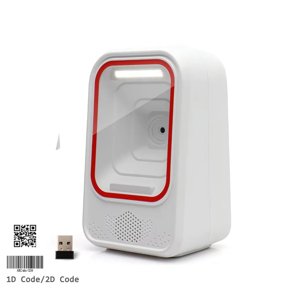 Wireless 1D 2D QR Code Barcode Scanner, Automatic Scan Screen Desktop Barcode Reader
Wireless 1D 2D QR Code Barcode Scanner, Automatic Scan Screen Desktop Barcode Reader