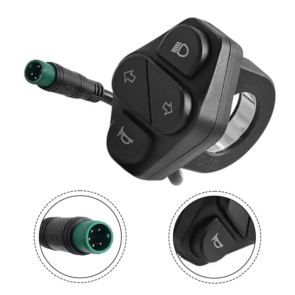 5-Pin Electric Scooter Turn Signal Switch - Headlight Button Included Fits For -Kukirin -G2 -Master E-Scooter Control Part
5-Pin Electric Scooter Turn Signal Switch - Headlight Button Included Fits For -Kukirin -G2 -Master E-Scooter Control Part