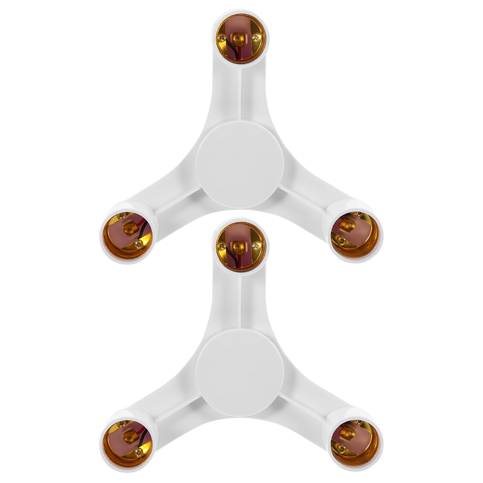 2 PCS Holder Triple E27 Light Converter for Home Office Cafe Lamp Holder Ceiling Lamp Holder
2 PCS Holder Triple E27 Light Converter for Home Office Cafe Lamp Holder Ceiling Lamp Holder