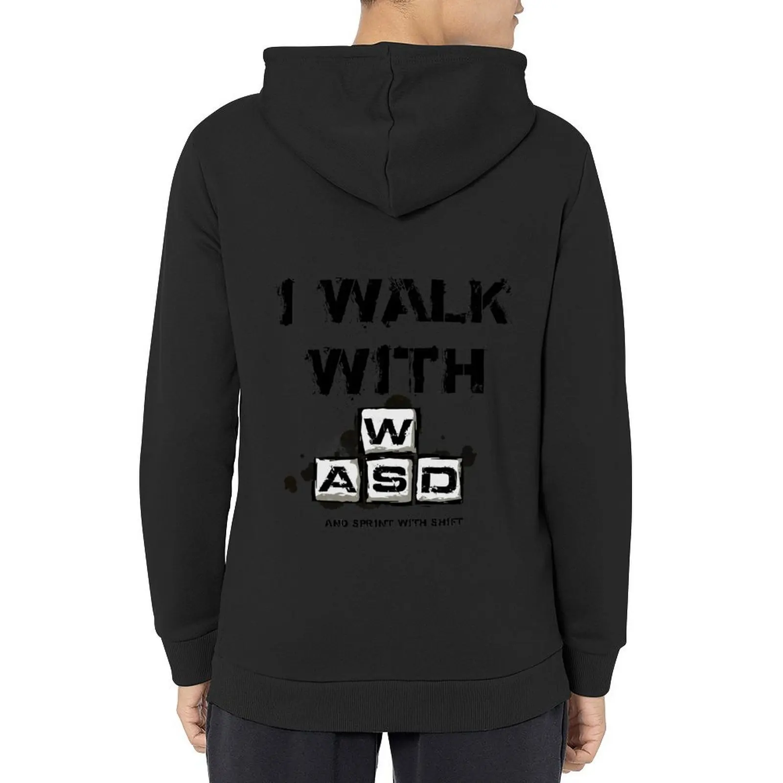 I WALK WITH WASD (And Sprint with Shift) Hoodie men's coat men clothes japanese style men's sweat-shirt new hooded tee
I WALK WITH WASD (And Sprint with Shift) Hoodie men's coat men clothes japanese style men's sweat-shirt new hooded tee