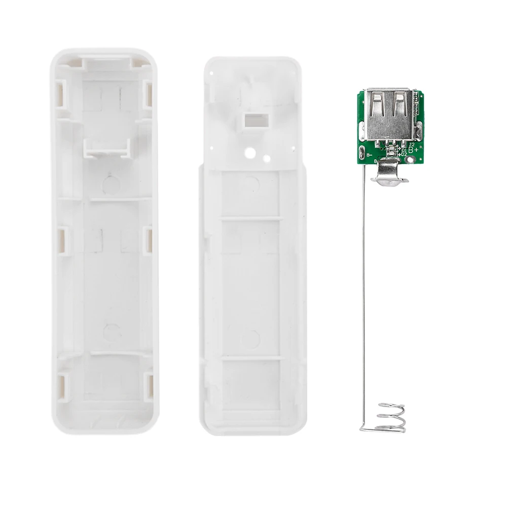 5V 1A Portable 18650 Battery Box Welding-free Mobile Battery Pack USB Interface Emergency Power Bank
5V 1A Portable 18650 Battery Box Welding-free Mobile Battery Pack USB Interface Emergency Power Bank