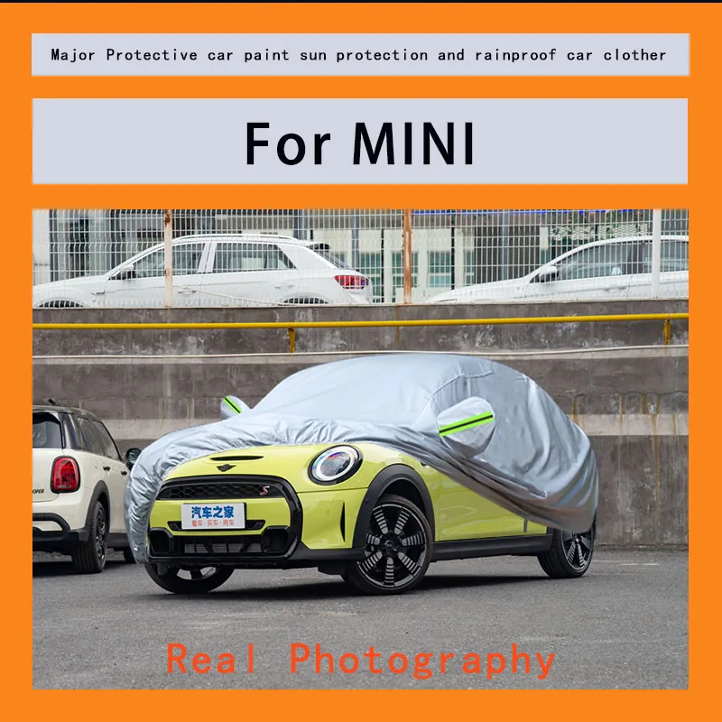 For MINI Car hood, outdoor sunlight reflection protection, rain, frost, snow, dust, vehicle external UV protection
For MINI Car hood, outdoor sunlight reflection protection, rain, frost, snow, dust, vehicle external UV protection