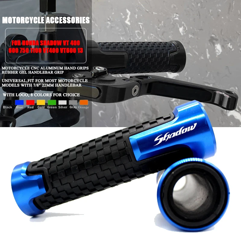 For Shadow VT 400 600 750 1100 VT400 VT600 13 Motorcycle Accessories 7/8'' 22MM CNC Handlebar Grips Handle Grip Handle bar
For Shadow VT 400 600 750 1100 VT400 VT600 13 Motorcycle Accessories 7/8'' 22MM CNC Handlebar Grips Handle Grip Handle bar