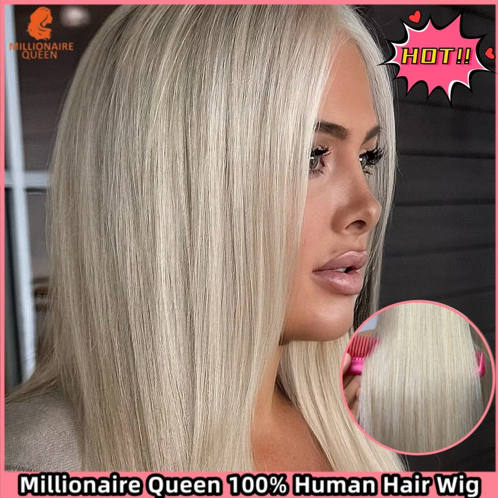 Platinum Blonde Straight Wigs 13x4 Human Hair Glueless Wigs 100% Virgin Human Hair Quality 13x6 Lace Frontal Remy Wigs On Sale
Platinum Blonde Straight Wigs 13x4 Human Hair Glueless Wigs 100% Virgin Human Hair Quality 13x6 Lace Frontal Remy Wigs On Sale
