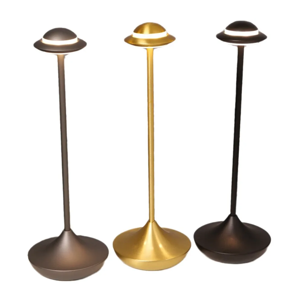 Metal UFO Table Lamp Creative Rechargeable Night Light for Bedroom Bar Cafe Mood Lighting Unique Gift Idea 3 Colors
Metal UFO Table Lamp Creative Rechargeable Night Light for Bedroom Bar Cafe Mood Lighting Unique Gift Idea 3 Colors