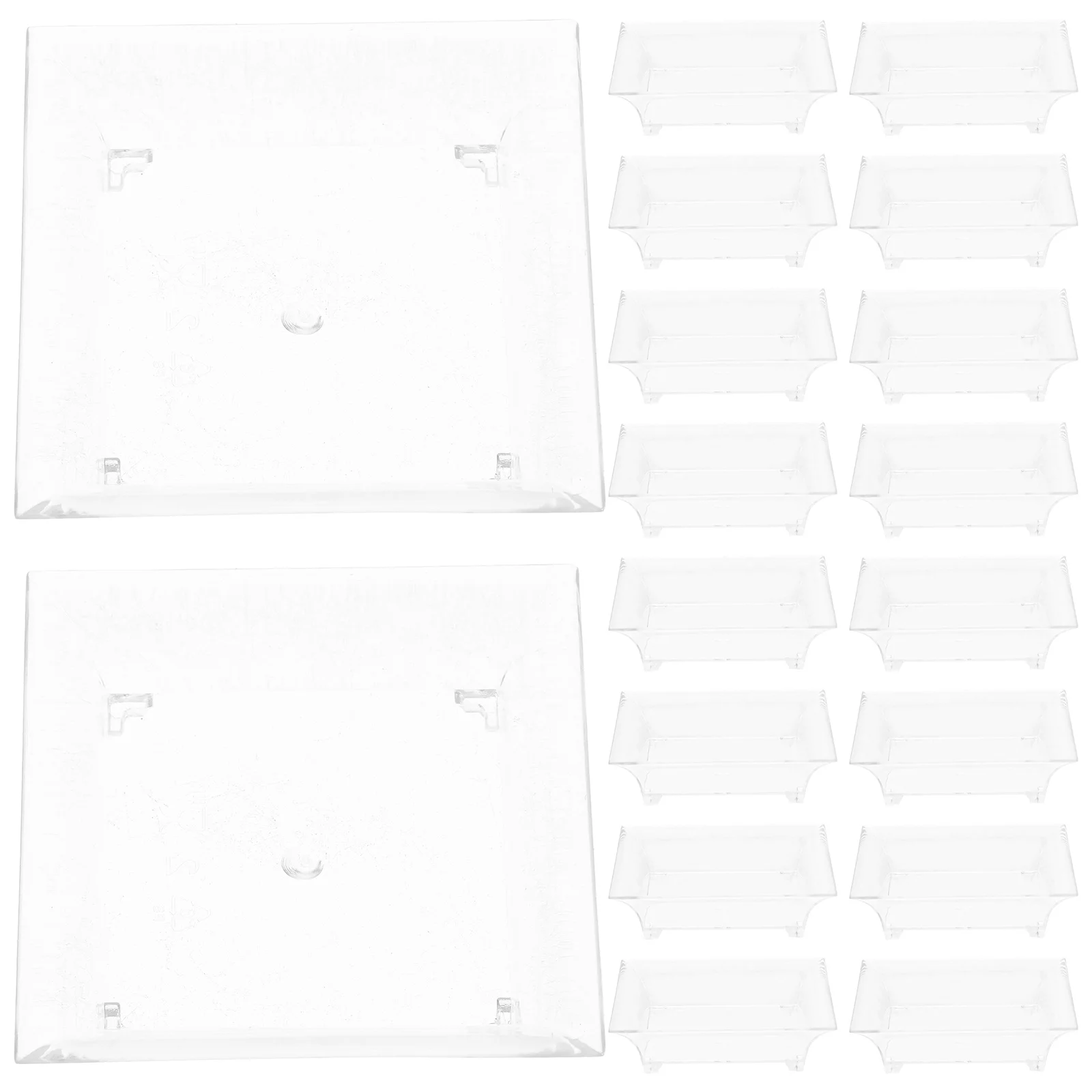 25pcs Disposable Party Dishes Dessert Bowls Plastic Tray for Cake Ice Cream Smoothie Containers Appetizer Holder
25pcs Disposable Party Dishes Dessert Bowls Plastic Tray for Cake Ice Cream Smoothie Containers Appetizer Holder