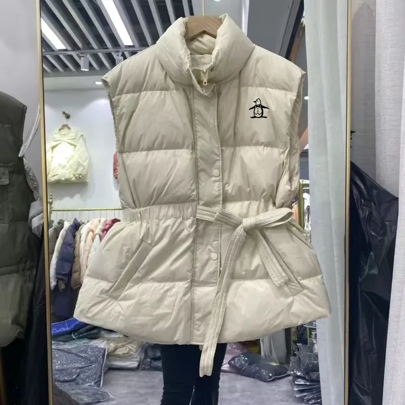 Autumn Winter Golf Wear Women 2024 Authentic Golf Vest Korean Fashion Padded Vest Women Golf Clothing Retract Your Waist Coat
Autumn Winter Golf Wear Women 2024 Authentic Golf Vest Korean Fashion Padded Vest Women Golf Clothing Retract Your Waist Coat
