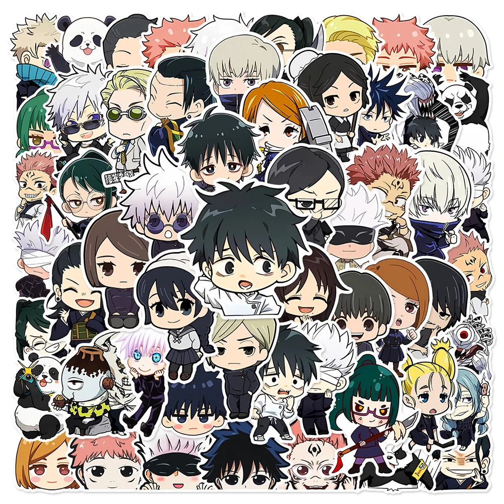 10/30/60pcs Cute Anime Jujutsu Kaisen Stickers Kawaii Cartoon Character Graffiti Decals Laptop Phone Notebook Sticker Decoration
10/30/60pcs Cute Anime Jujutsu Kaisen Stickers Kawaii Cartoon Character Graffiti Decals Laptop Phone Notebook Sticker Decoration