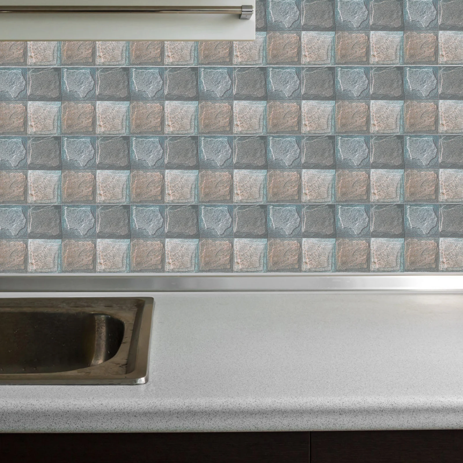 18pcs Mirror Finish Tile Stickers Delicate Pattern Self Adhesive Waterproof For Kitchen Bathroom Floor Wall Decor Diy Removable
18pcs Mirror Finish Tile Stickers Delicate Pattern Self Adhesive Waterproof For Kitchen Bathroom Floor Wall Decor Diy Removable