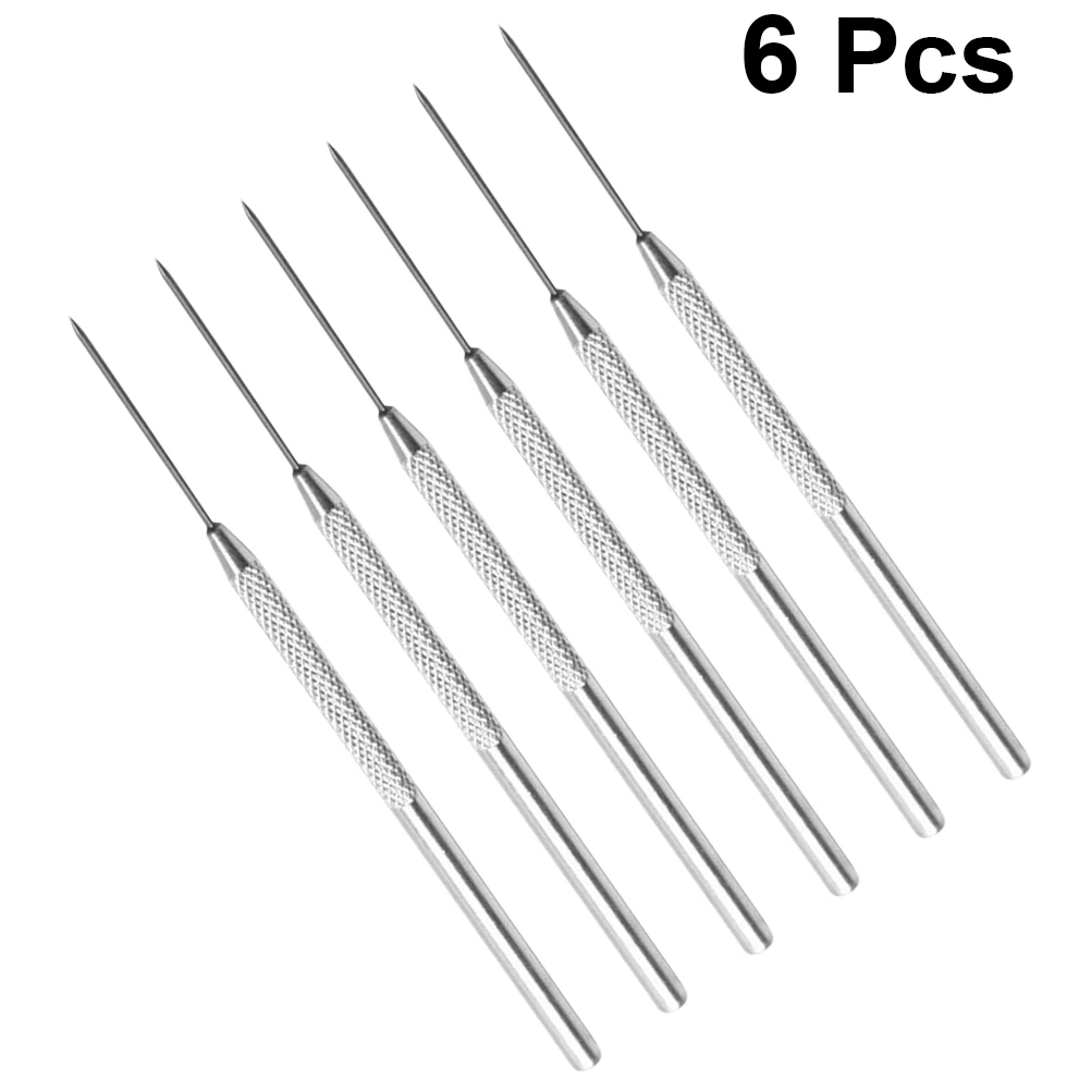 6pcs Clay Needle Tools Punch Needles Pottery Sculpture Carving Rod Crafts Accessories HighQuality Stainless Steel Durable
6pcs Clay Needle Tools Punch Needles Pottery Sculpture Carving Rod Crafts Accessories HighQuality Stainless Steel Durable