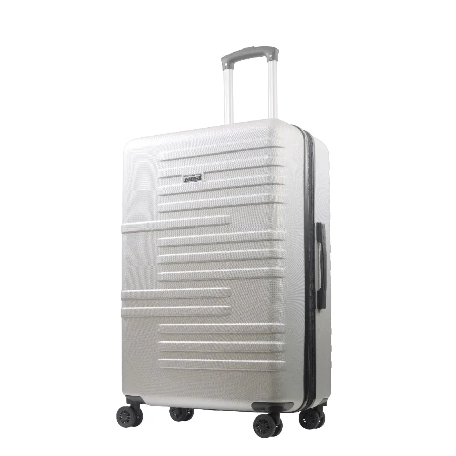 30 Inch Rolling Luggage Hardshell Suitcase with Spinner Wheels Silver Grey
30 Inch Rolling Luggage Hardshell Suitcase with Spinner Wheels Silver Grey
