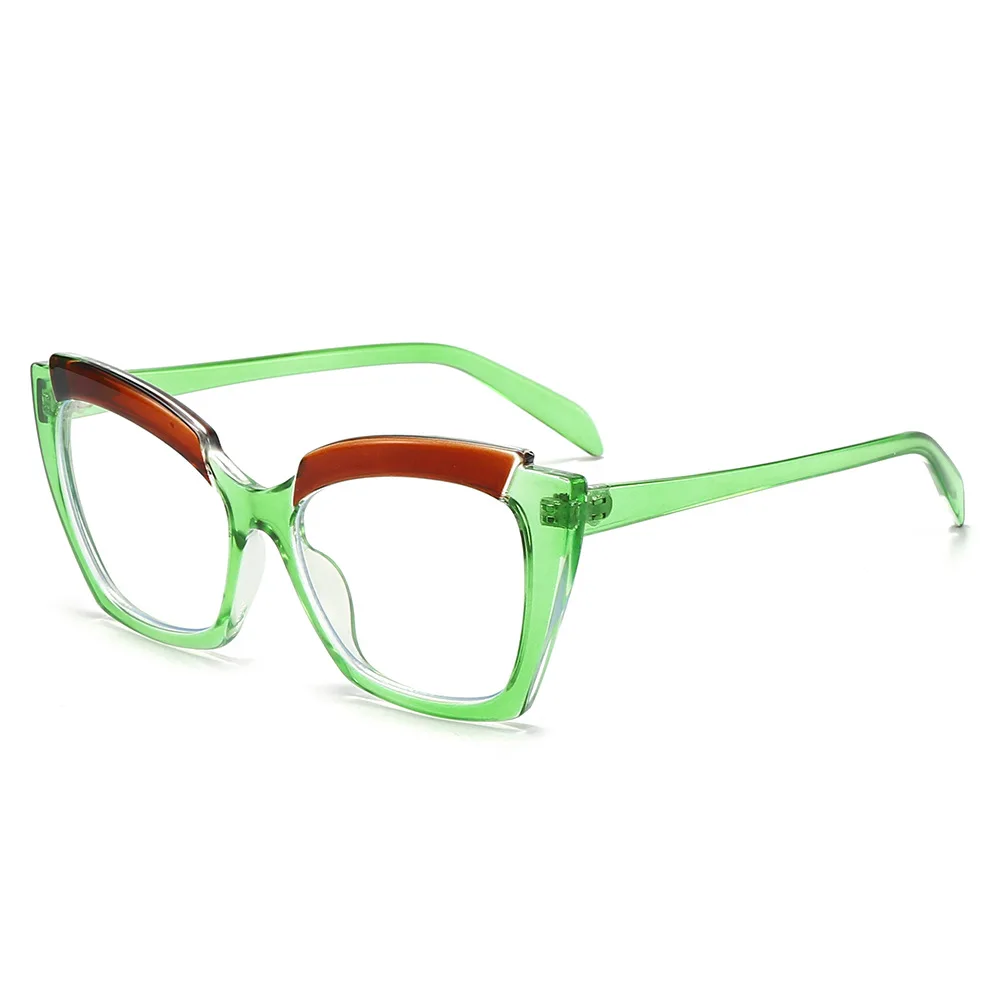 Trendy Cat Eye Glasses for Women and Men Blue Light Blocking Fashionable Clear Lens Stylish PC Frame Eyewear with Chic Accents
Trendy Cat Eye Glasses for Women and Men Blue Light Blocking Fashionable Clear Lens Stylish PC Frame Eyewear with Chic Accents