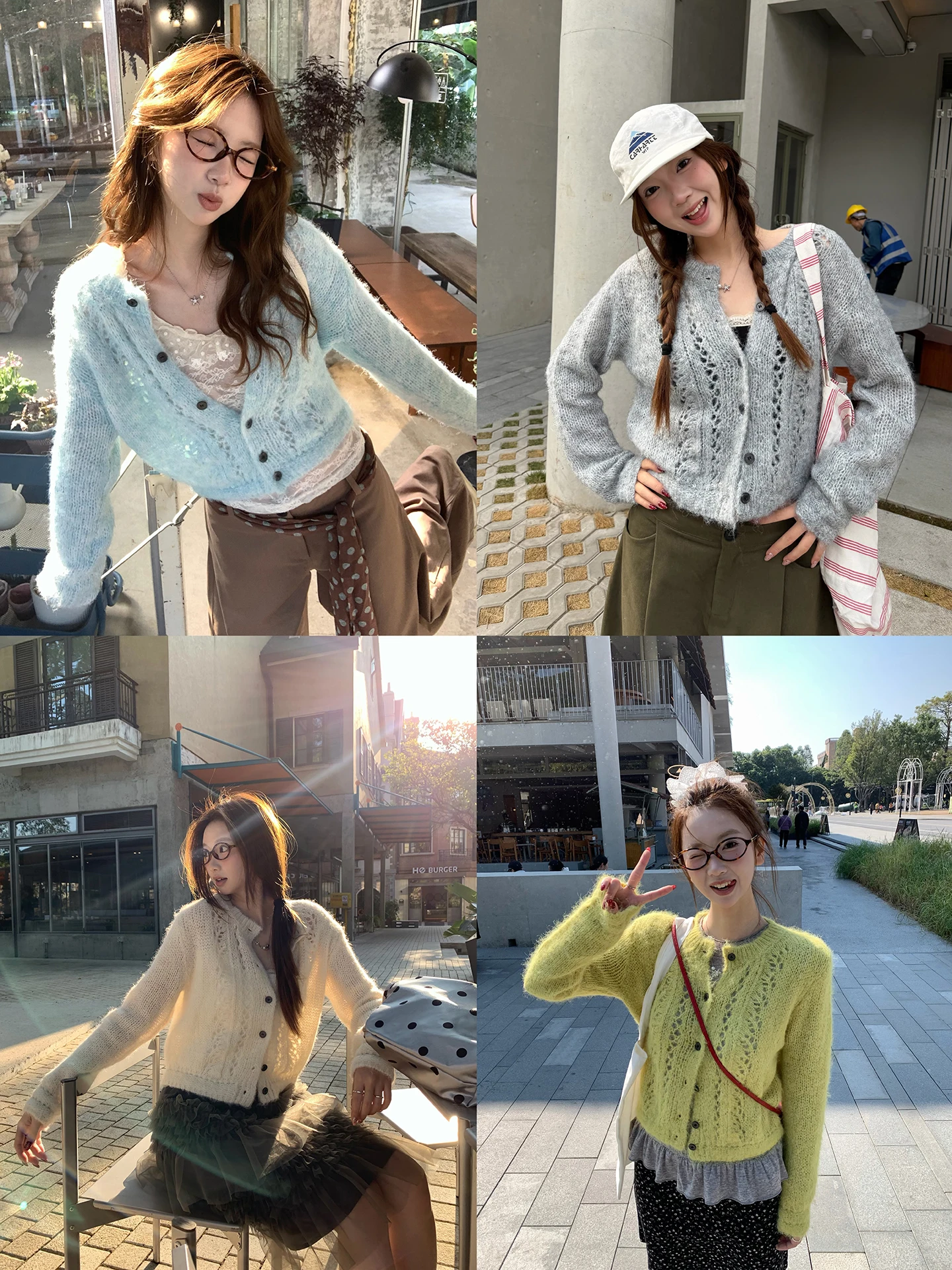 Мягкий вязаный весенний кардиган для женщин, свободного кроя, с ажурным дизайном, удобная корейская верхняя одежда для повседневной носки
Мягкий вязаный весенний кардиган для женщин, свободного кроя, с ажурным дизайном, удобная корейская верхняя одежда для повседневной носки