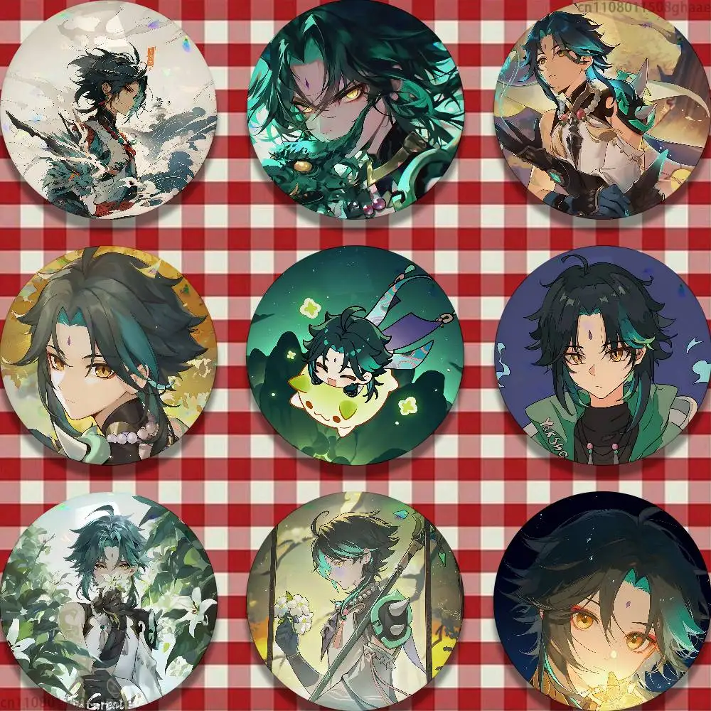 G-Genshin Impact Xiao 58mm Icon Badge Handmade Tinplate Brooch for Backpack Clothes Chest Ornament Gifts
G-Genshin Impact Xiao 58mm Icon Badge Handmade Tinplate Brooch for Backpack Clothes Chest Ornament Gifts