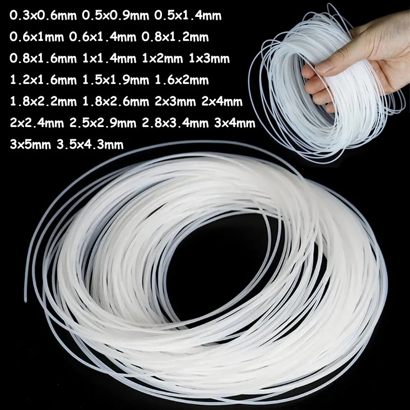 5 Meter PTFE Tube ID 0.3-3.5mm OD 0.6-5mm Clear Capillary Insulated Hose Rigid Pipe High Temperature Corrosion Resistance
5 Meter PTFE Tube ID 0.3-3.5mm OD 0.6-5mm Clear Capillary Insulated Hose Rigid Pipe High Temperature Corrosion Resistance