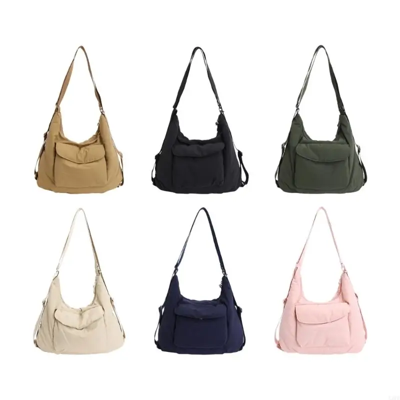 Nylon Crossbody Bag with External Pocket Protecting Valuables During Transit
Nylon Crossbody Bag with External Pocket Protecting Valuables During Transit