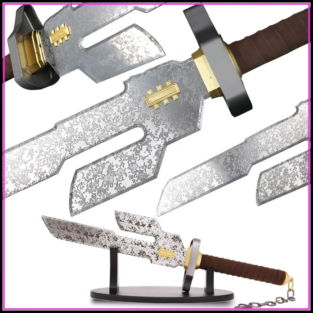 Handcrafted Real Steel Sword - Authentic Anime Cosplay Weapon Fans
Handcrafted Real Steel Sword - Authentic Anime Cosplay Weapon Fans