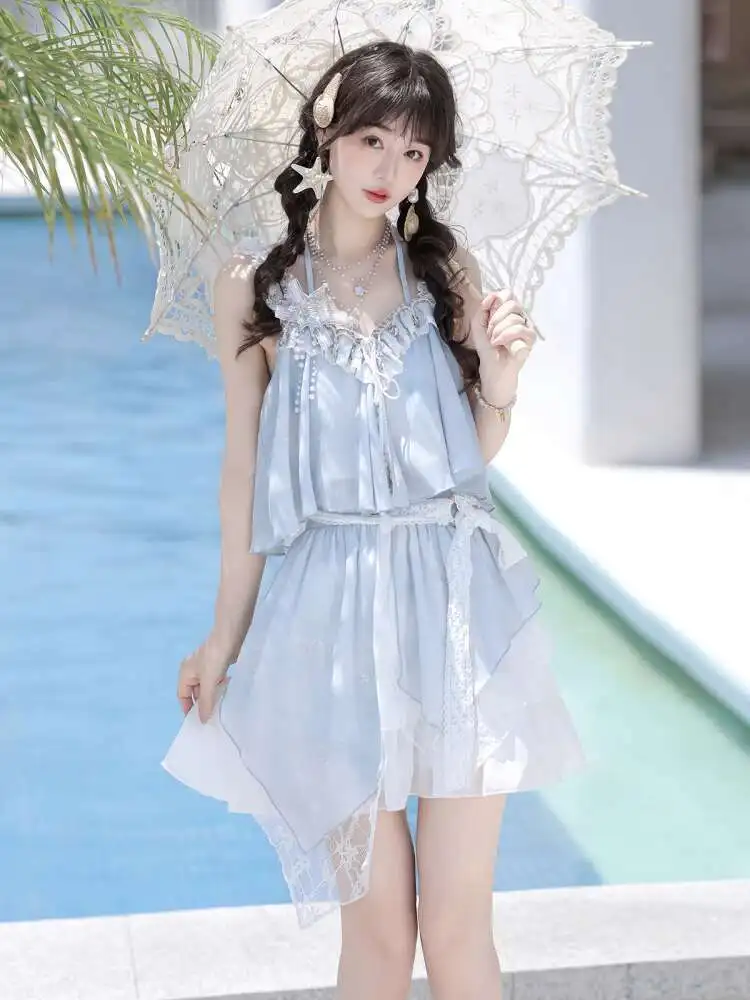 New Chinese Style Improve Hanfu Suspenders Tops Skirt Sweet Girl Fiesta Carnival Halloween Cos Cosplay Shawl
New Chinese Style Improve Hanfu Suspenders Tops Skirt Sweet Girl Fiesta Carnival Halloween Cos Cosplay Shawl