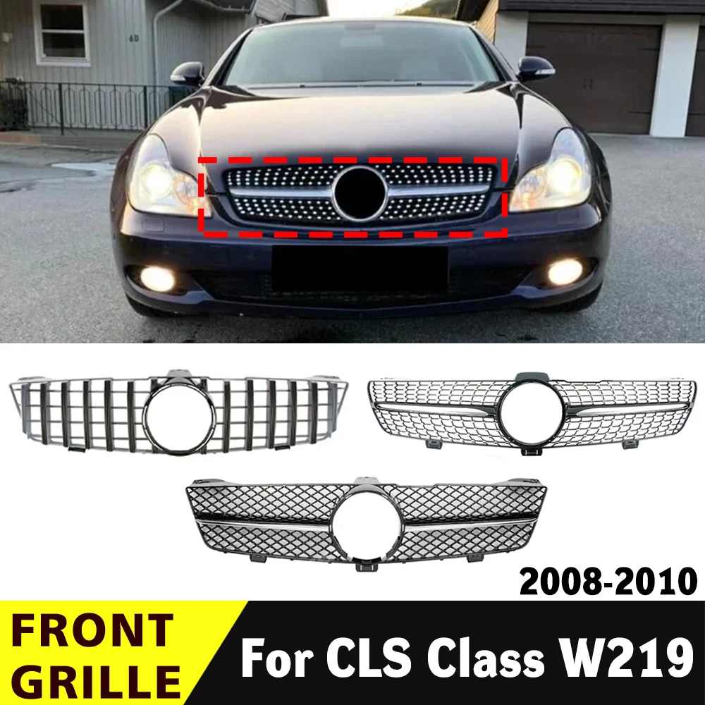 For Mercedes CLS W219 2008 2009 2010 CLS350 CLS500 CLS63, Gloss Black Front Grille Cover, car styling parts
For Mercedes CLS W219 2008 2009 2010 CLS350 CLS500 CLS63, Gloss Black Front Grille Cover, car styling parts