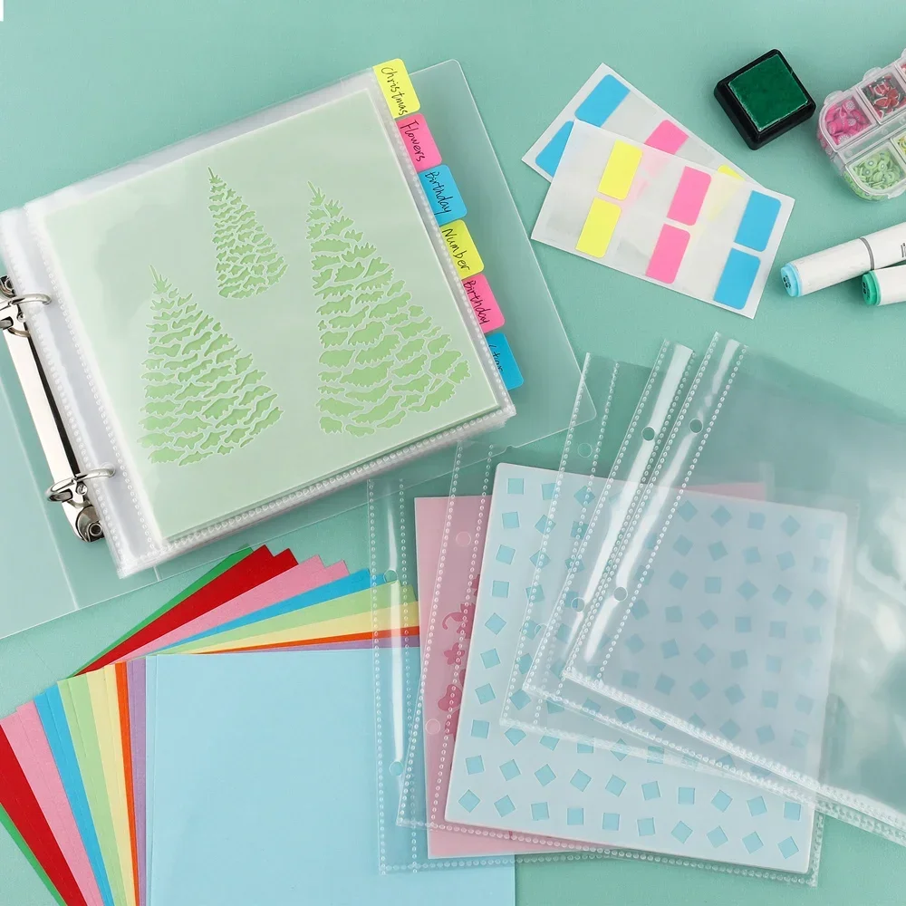 20-50pcs/Set Cookie Stencil Plastic Storage Binder 6x6" Stencils Folder Sticker For Stamps Dies Storage Organization Pocket Bags
20-50pcs/Set Cookie Stencil Plastic Storage Binder 6x6" Stencils Folder Sticker For Stamps Dies Storage Organization Pocket Bags