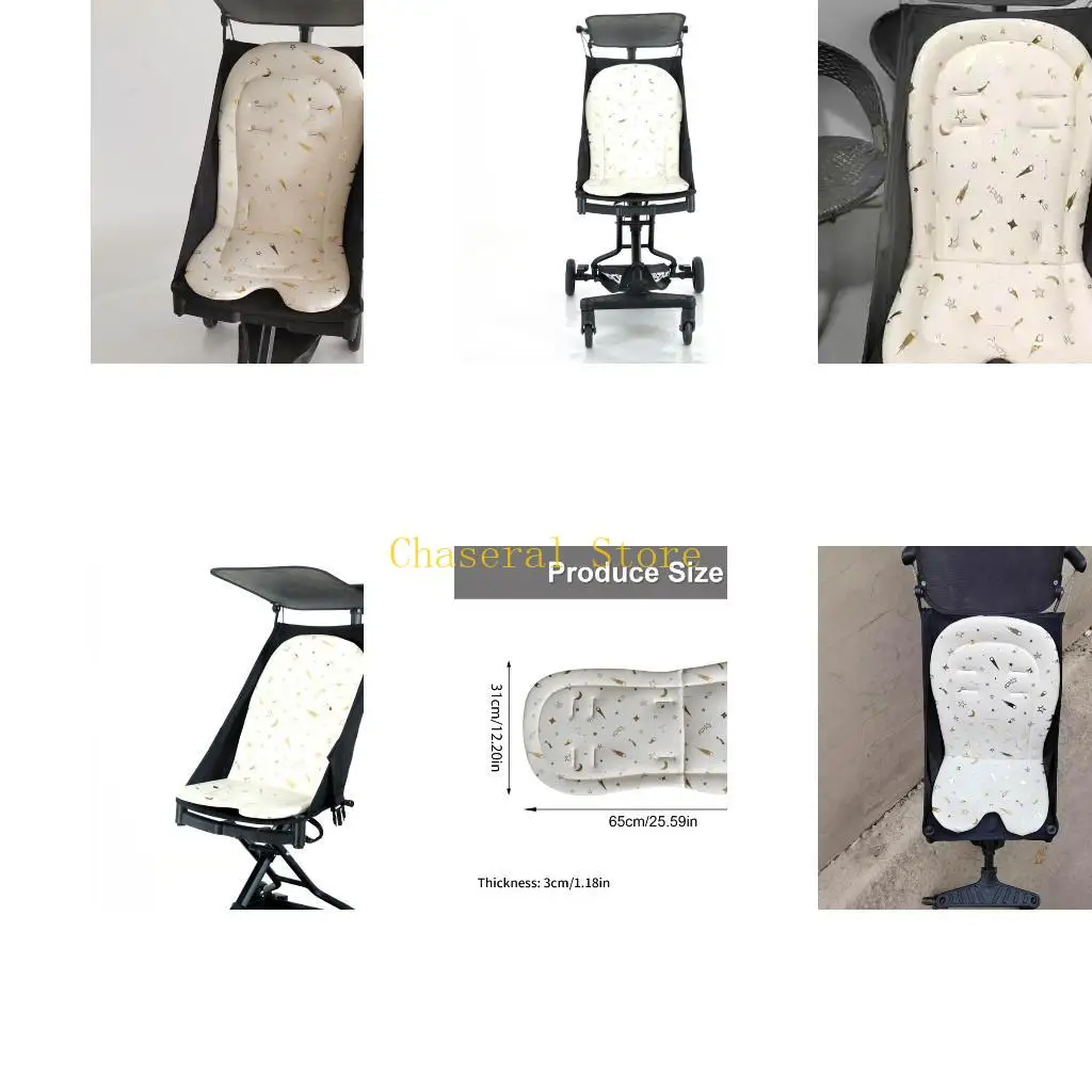 E7CE Breathable Baby Strollers Seats Liners Soft Cushions Pad Comfortable for Infant Comfort & Support During Outdoor activity
E7CE Breathable Baby Strollers Seats Liners Soft Cushions Pad Comfortable for Infant Comfort & Support During Outdoor activity